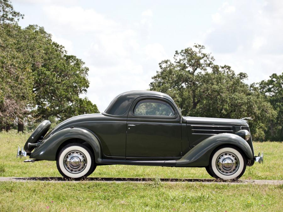  Ford V8 Deluxe 3-Window Coupe 1936 года  (фото 8 из 10)